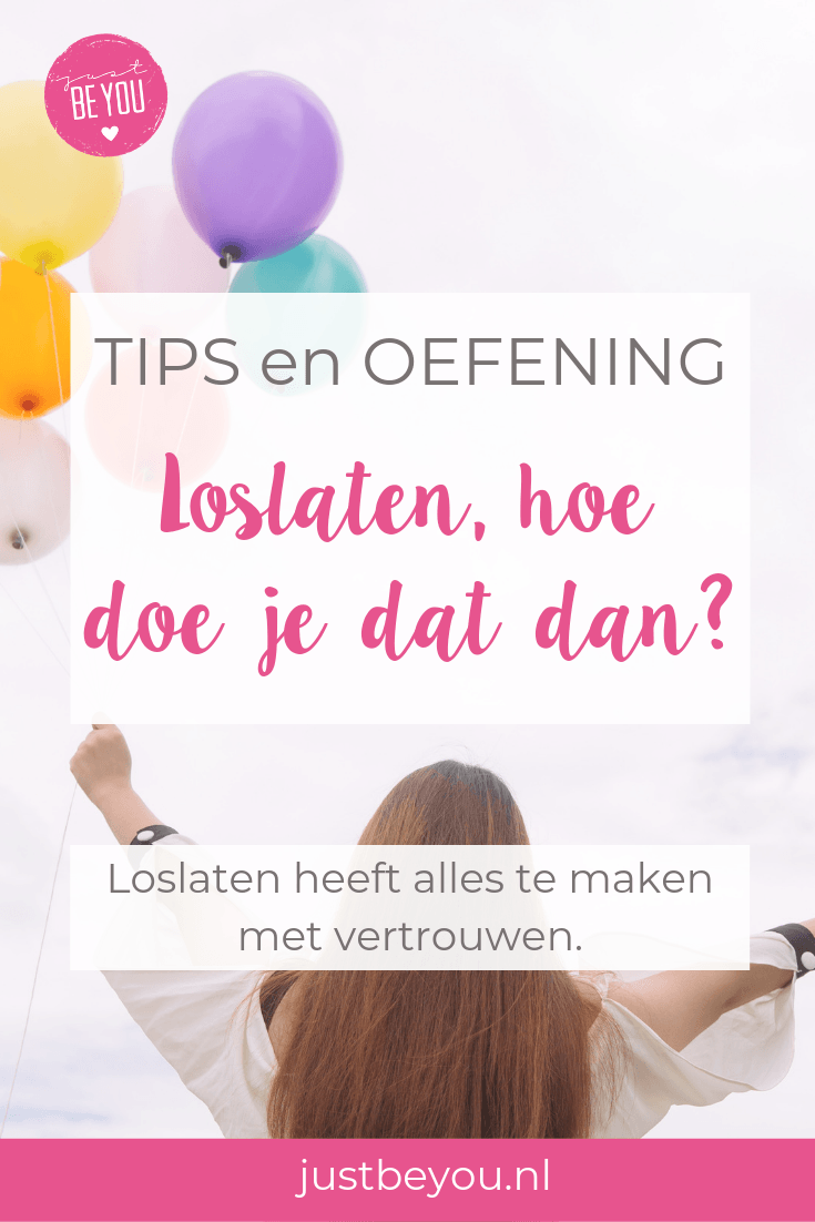 Loslaten, hoe doe je dat dan?