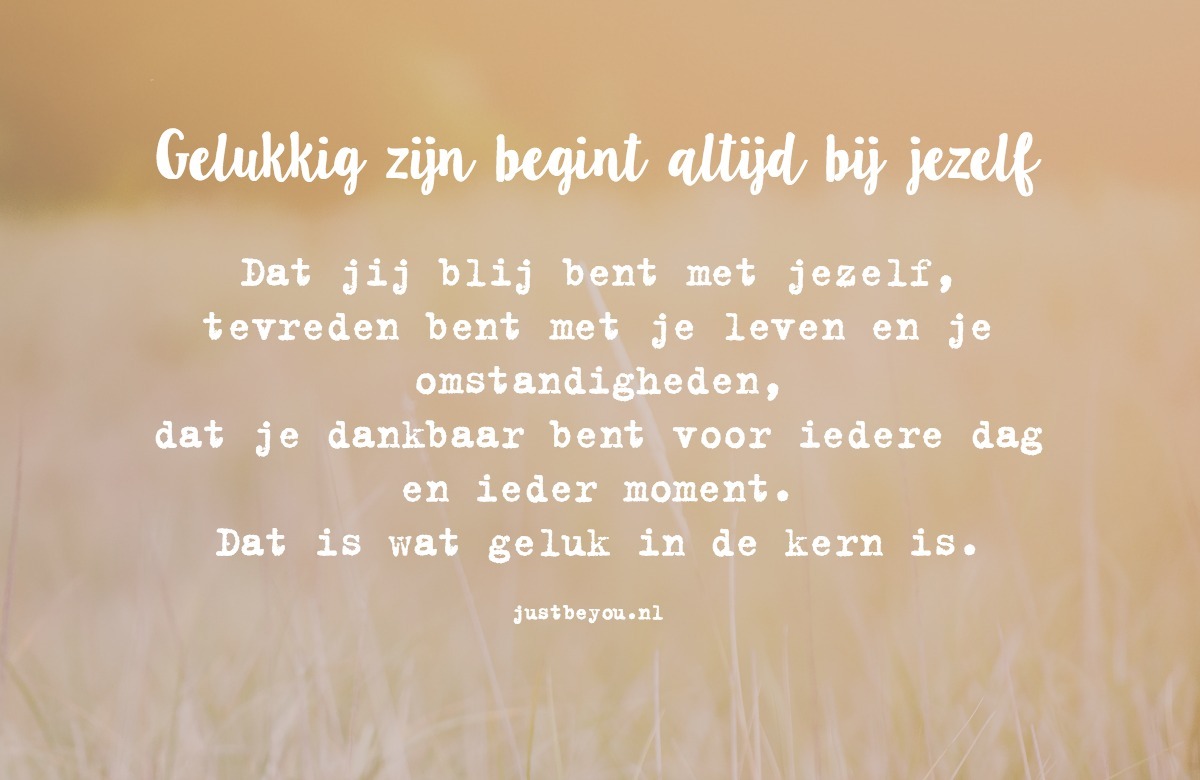 Uitgelezene Geluk - Just Be You KX-78