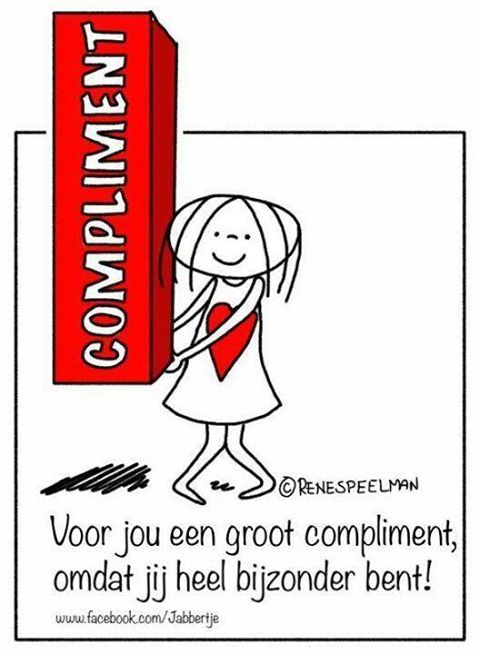 Jabbertje, voor jou een groot compliment