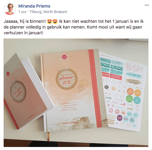 Review Just Be You Planner