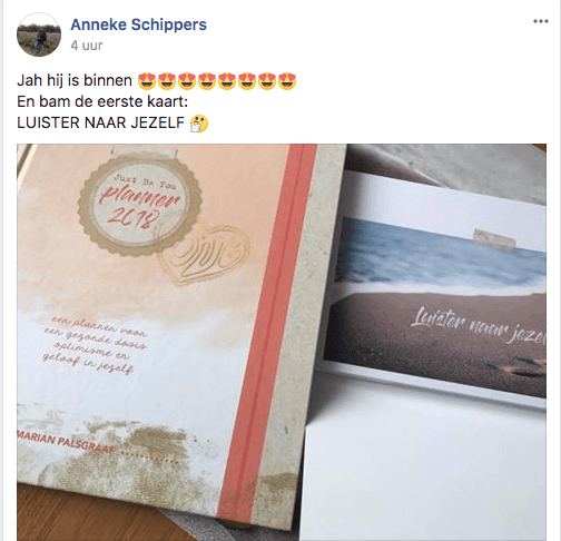 Review Just Be You Planner 2018