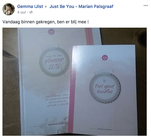 Review Just Be You Planner 2018