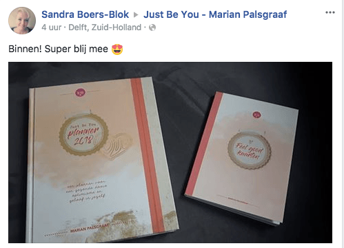 Review Just Be You Planner 2018