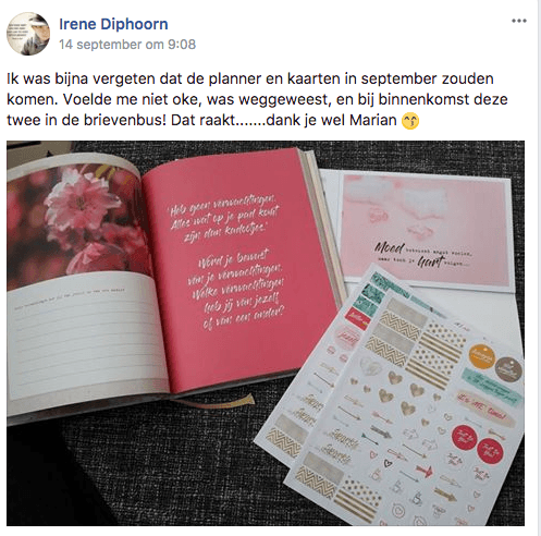 Review Just Be You Planner 2018