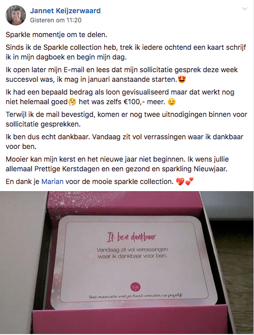 Review Affirmatie kaarten Just Be You