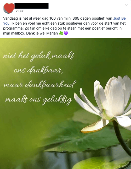 Review 365 Dagen Positief
