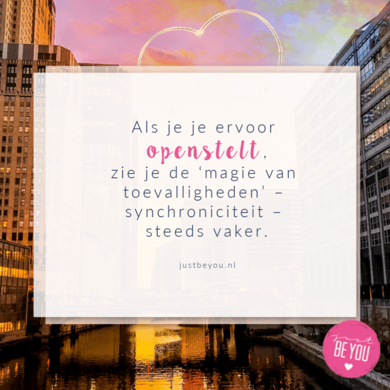 Als je je ervoor openstelt, zie je de ‘magie van toevalligheden’ – synchroniciteit – steeds vaker Als je je ervoor openstelt, zie je de ‘magie van toevalligheden’ – synchroniciteit – steeds vaker