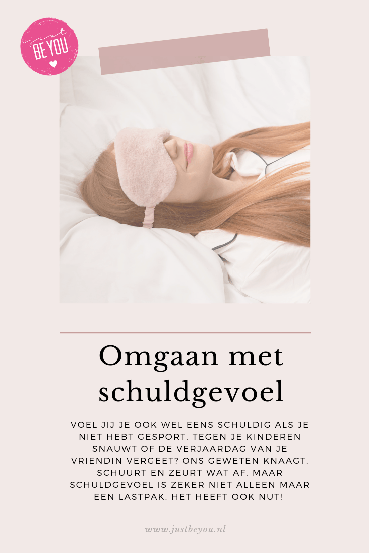 Omgaan met schuldgevoel