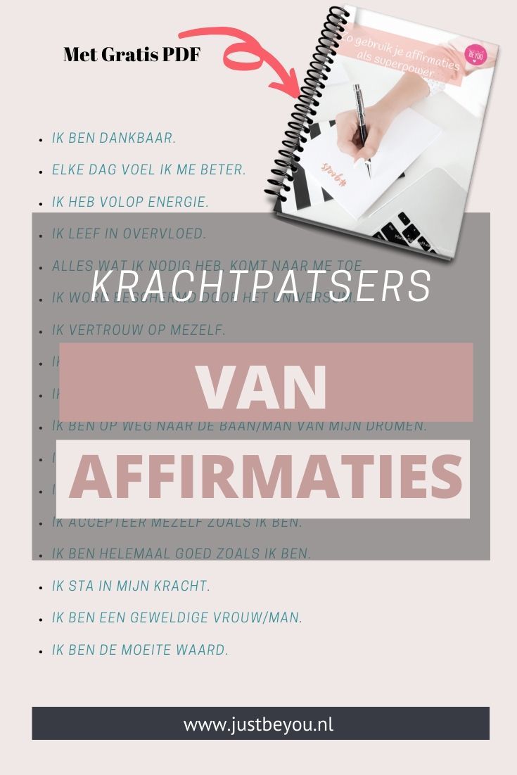 Krachtpatsers van Affirmaties