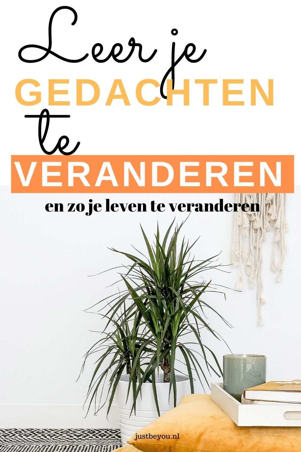 Leer je gedachten te veranderen en zo je leven te veranderen