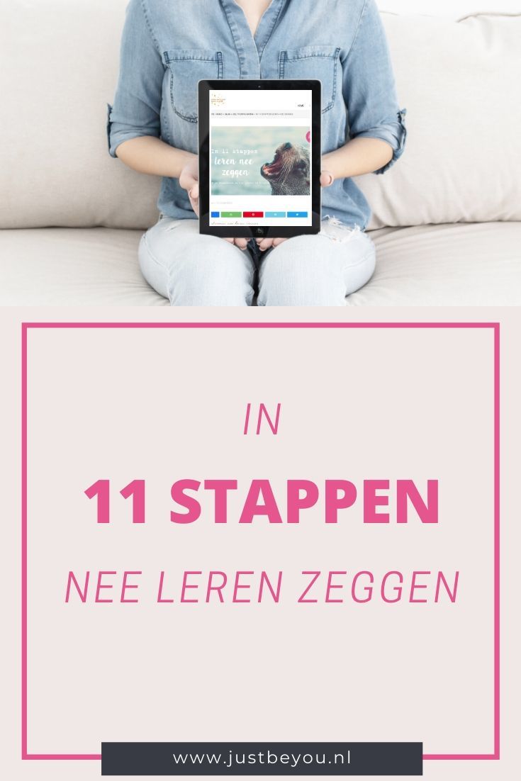 in 11 stappen nee leren zeggen