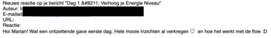 Review Verhoog je EnergieNiveau