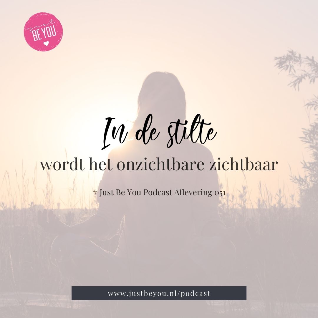 In de stilte wordt het onzichtbare zichtbaar