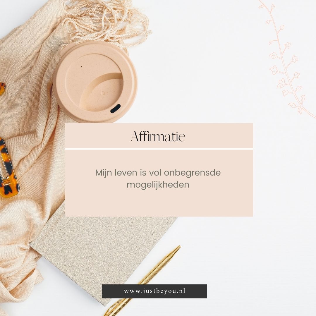 Affirmatie - Uit je hoofd in je hart Just Be You