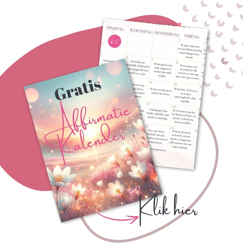 Download Gratis Affirmatie Kalender Just Be You