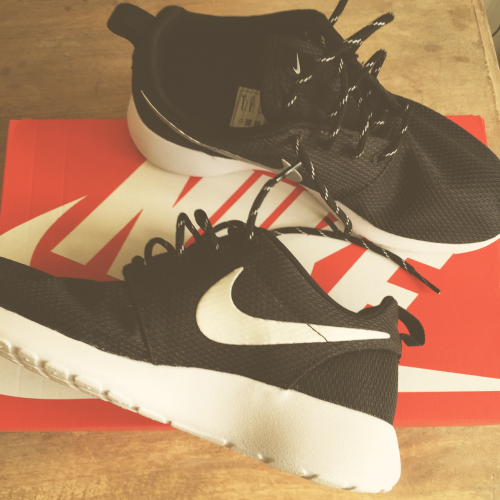 Geluksmomenten NIke Roshe run