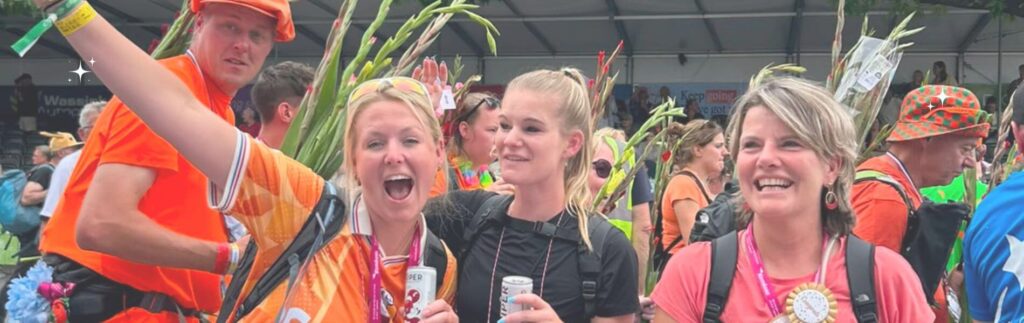 Waarom je hoofd hetzelfde verhaal blijft afspelen, Nijmeegse4daagse Marian Palsgraaf