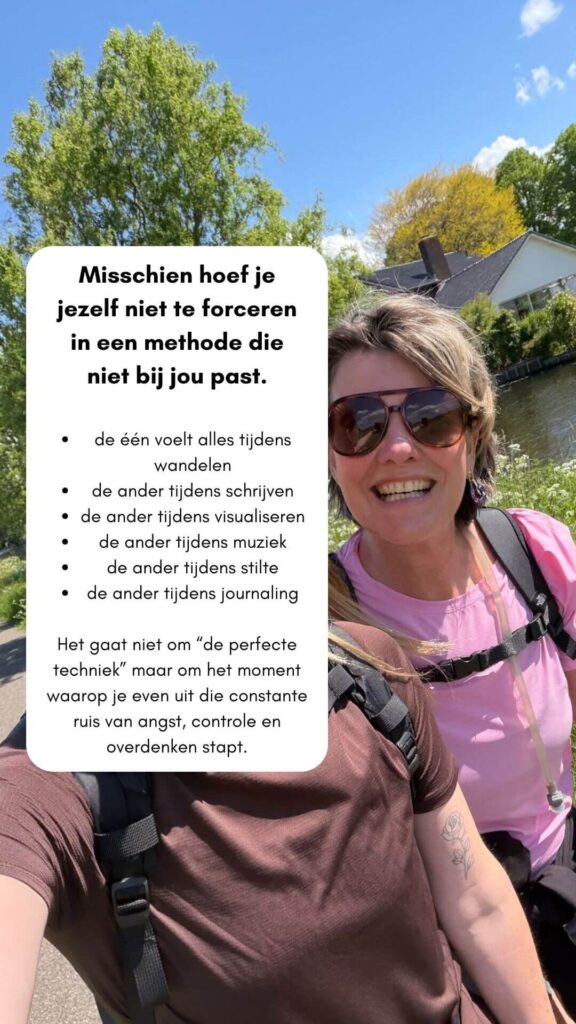 Wandelen Hoofd Leegmaken Just Be You 