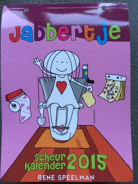 jabbertje scheur kalender 2015